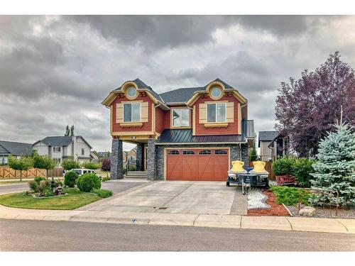 284 Aspenmere Circle, Chestermere, AB - Outdoor With Facade