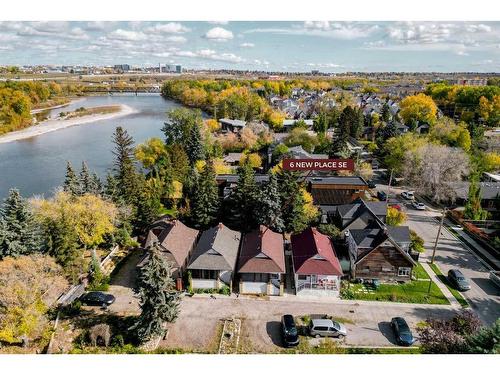 6 New Place Se, Calgary, AB - Outdoor With Body Of Water With View