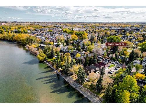 6 New Place Se, Calgary, AB - Outdoor With Body Of Water With View