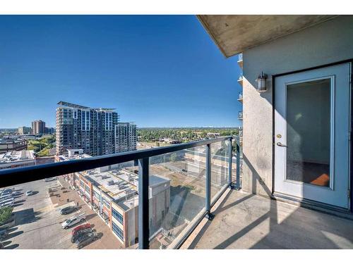 1508-8710 Horton Road Sw, Calgary, AB - Outdoor With Balcony With View With Exterior