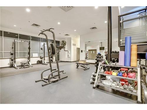 3304-210 15 Avenue Se, Calgary, AB - Indoor Photo Showing Gym Room