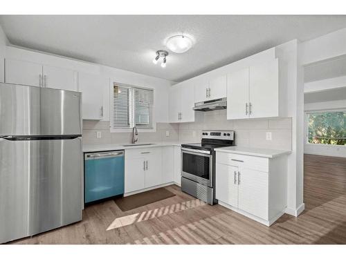 6515 68 Street Ne, Calgary, AB - Indoor Photo Showing Kitchen With Stainless Steel Kitchen