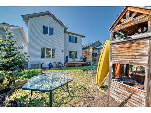 204 Silverado Boulevard Sw, Calgary, AB - Outdoor With Deck Patio Veranda With Exterior