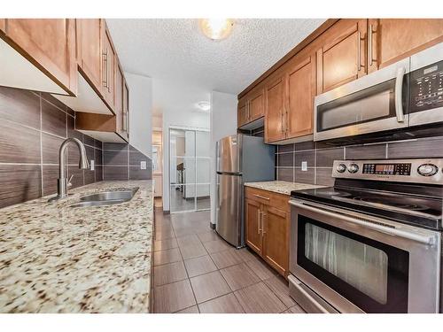 202-431 1 Avenue Ne, Calgary, AB - Indoor Photo Showing Kitchen