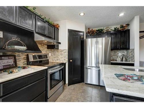 101 Mckinley Road Se, Calgary, AB - Indoor Photo Showing Kitchen With Stainless Steel Kitchen With Upgraded Kitchen