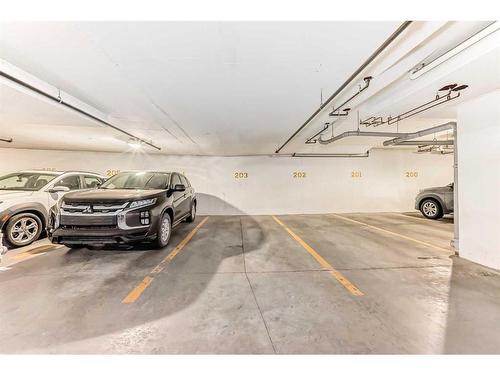 106-360 Harvest Hills Common Ne, Calgary, AB - Indoor Photo Showing Garage