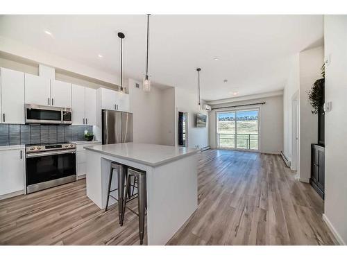 6013-15 Sage Meadows Landing Nw, Calgary, AB - Indoor Photo Showing Kitchen With Upgraded Kitchen