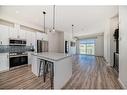 6013-15 Sage Meadows Landing Nw, Calgary, AB  - Indoor Photo Showing Kitchen With Upgraded Kitchen 