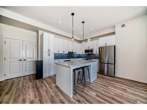 6013-15 Sage Meadows Landing Nw, Calgary, AB - Indoor Photo Showing Kitchen