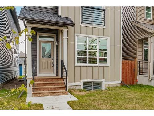 136 Savanna Passage Ne, Calgary, AB - Outdoor With Facade