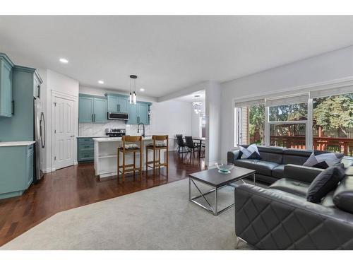 261 Bridleridge View Sw, Calgary, AB - Indoor Photo Showing Living Room