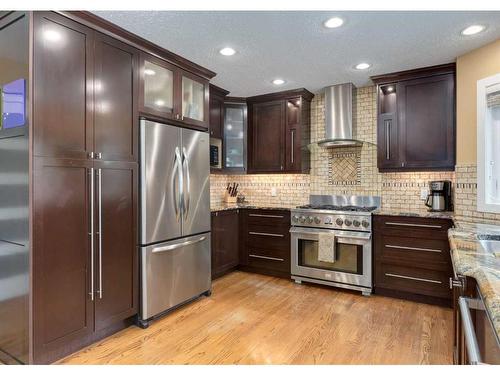 179 Scenic Park Crescent Nw, Calgary, AB - Indoor Photo Showing Kitchen With Stainless Steel Kitchen With Upgraded Kitchen