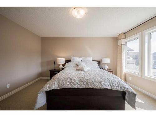 87 Silverado Skies Drive Sw, Calgary, AB - Indoor Photo Showing Bedroom