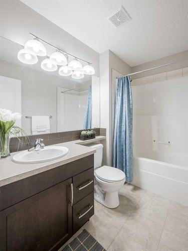 87 Silverado Skies Drive Sw, Calgary, AB - Indoor Photo Showing Bathroom