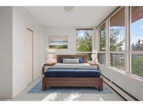 302-805 4 Street Ne, Calgary, AB - Indoor Photo Showing Bedroom