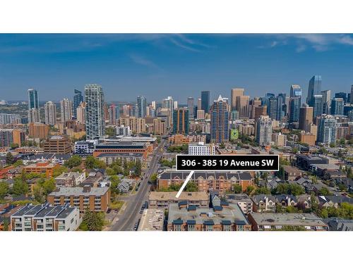 306-835 19 Avenue Sw, Calgary, AB - Outdoor With View