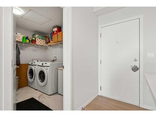 208-40 Carrington Plaza Nw, Calgary, AB - Indoor Photo Showing Laundry Room