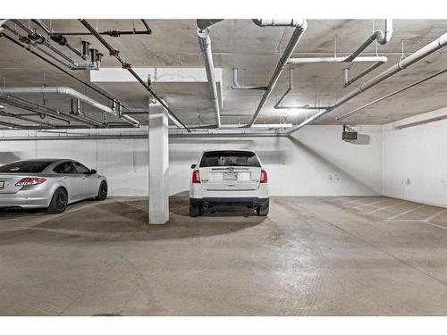 208-40 Carrington Plaza Nw, Calgary, AB - Indoor Photo Showing Garage