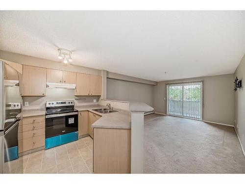 4210-604 8 Street Sw, Airdrie, AB - Indoor Photo Showing Kitchen With Double Sink