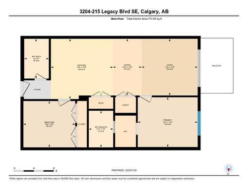 3204-215 Legacy Boulevard Se, Calgary, AB - Outdoor With Balcony With Exterior