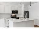 1509-60 Skyview Ranch Road Ne, Calgary, AB  - Indoor Photo Showing Kitchen With Stainless Steel Kitchen With Double Sink With Upgraded Kitchen 