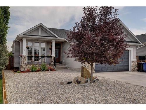 344 Willow Ride Manor, Diamond Valley, AB - Outdoor With Deck Patio Veranda With Facade