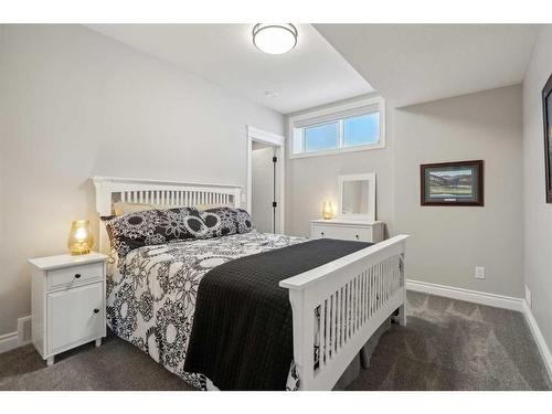 1207 Bayside Drive Sw, Airdrie, AB - Indoor Photo Showing Bedroom