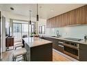 1403-1122 3 Street Se, Calgary, AB  - Indoor Photo Showing Kitchen With Double Sink With Upgraded Kitchen 