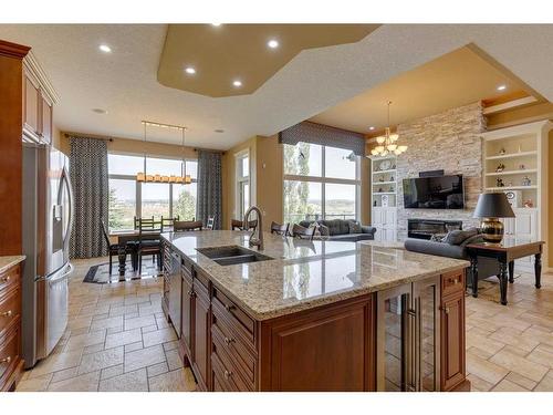 188 Valley Creek Road Nw, Calgary, AB - Indoor Photo Showing Kitchen With Double Sink