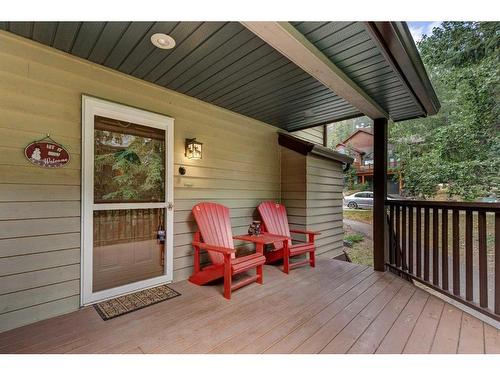 1-137 Stonecreek Road, Canmore, AB - Outdoor With Deck Patio Veranda With Exterior