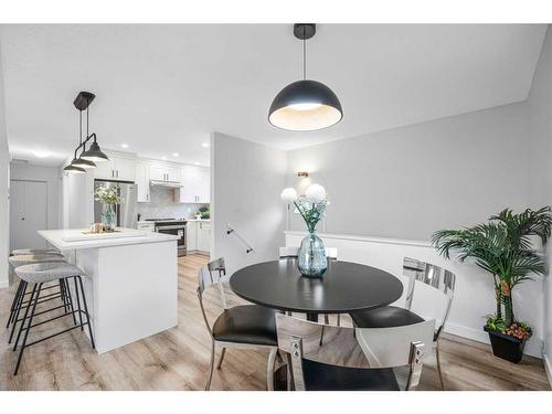 9836 Alcott Road Se, Calgary, AB - Indoor Photo Showing Dining Room