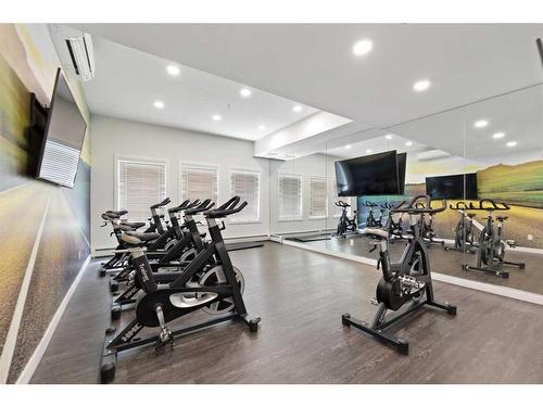 1404-76 Cornerstone Passage Ne, Calgary, AB - Indoor Photo Showing Gym Room