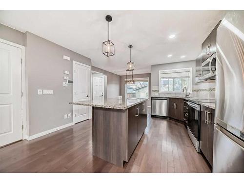 148 Skyview Point Green Ne, Calgary, AB - Indoor Photo Showing Kitchen With Upgraded Kitchen