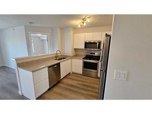 311-4000 Citadel Meadow Point Nw, Calgary, AB - Indoor Photo Showing Kitchen With Double Sink