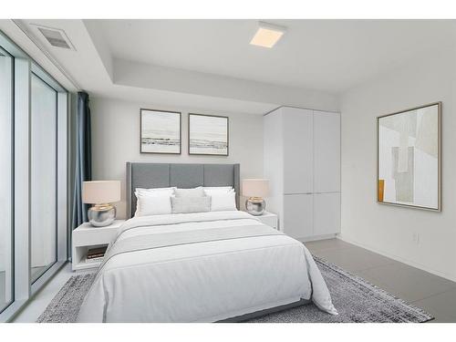 511-1020 9 Avenue Se, Calgary, AB - Indoor Photo Showing Bedroom