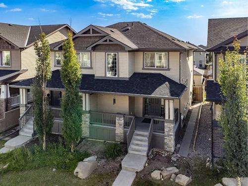 46 Skyview Point Link Ne, Calgary, AB - Outdoor With Deck Patio Veranda With Facade