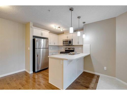 106-304 Cranberry Park Se, Calgary, AB - Indoor Photo Showing Kitchen