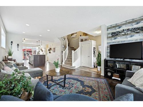 19 Cranford Close Se, Calgary, AB - Indoor Photo Showing Living Room