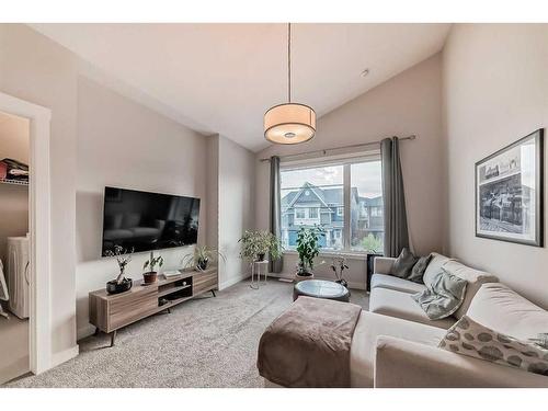 280 Sage Bluff Rise Nw, Calgary, AB - Indoor Photo Showing Living Room