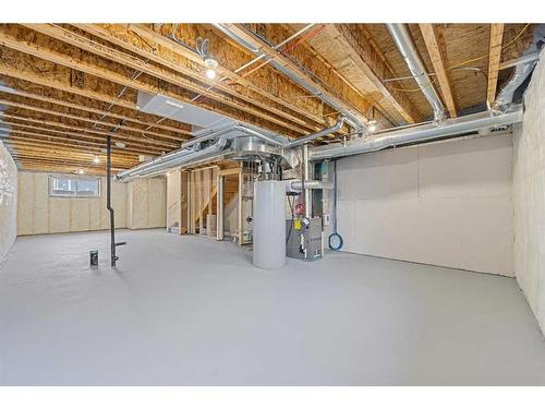 45 Corner Glen Way Ne, Calgary, AB - Indoor Photo Showing Basement