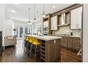 2022 37 Street Sw, Calgary, AB  - Indoor Photo Showing Kitchen With Upgraded Kitchen 