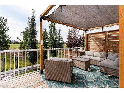 1881 Reunion Terrace Nw, Airdrie, AB - Outdoor With Deck Patio Veranda With Exterior