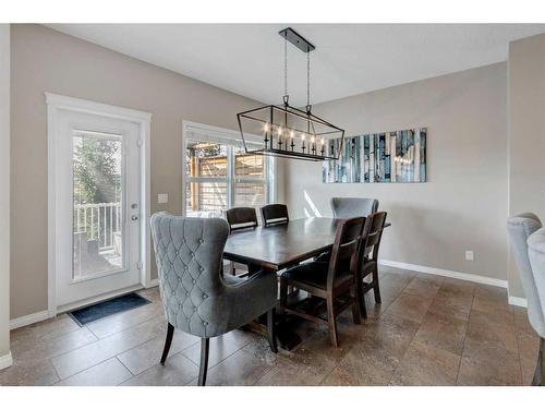 1881 Reunion Terrace Nw, Airdrie, AB - Indoor Photo Showing Dining Room