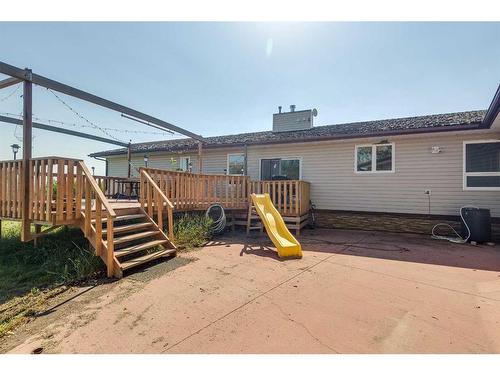 14538 29-4A Township, Hanna, AB - Outdoor With Deck Patio Veranda With Exterior