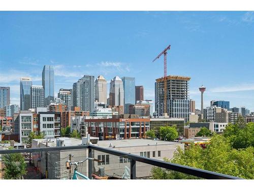 403-1730 5A Street Sw, Calgary, AB - Outdoor With Balcony With View