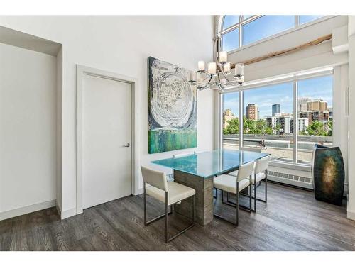 403-1730 5A Street Sw, Calgary, AB - Indoor Photo Showing Dining Room