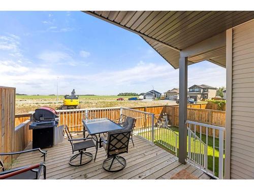 11 Violet Close, Olds, AB - Outdoor With Deck Patio Veranda With Exterior