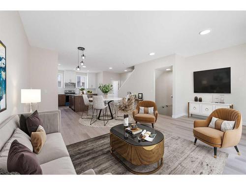 120 Corner Meadows Square Ne, Calgary, AB - Indoor Photo Showing Living Room