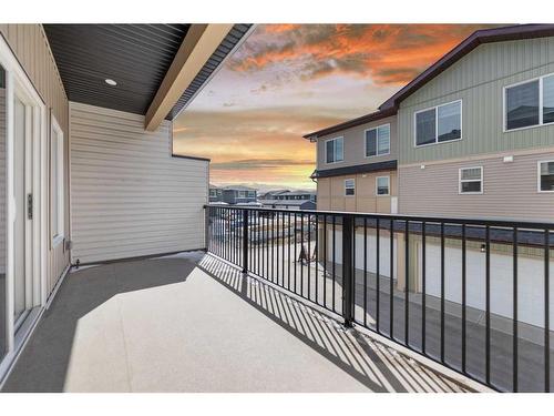 120 Corner Meadows Square Ne, Calgary, AB - Outdoor With Balcony With Exterior