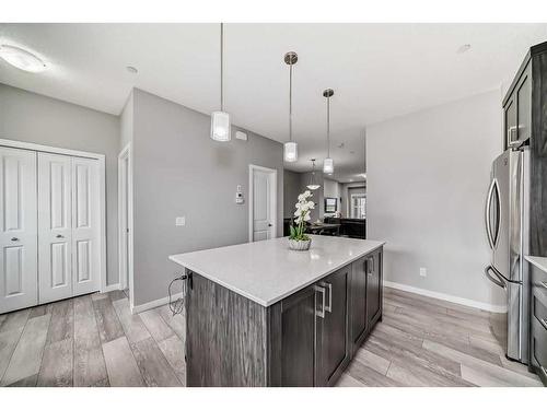 213 Livingston View Nw, Calgary, AB - Indoor Photo Showing Kitchen With Upgraded Kitchen